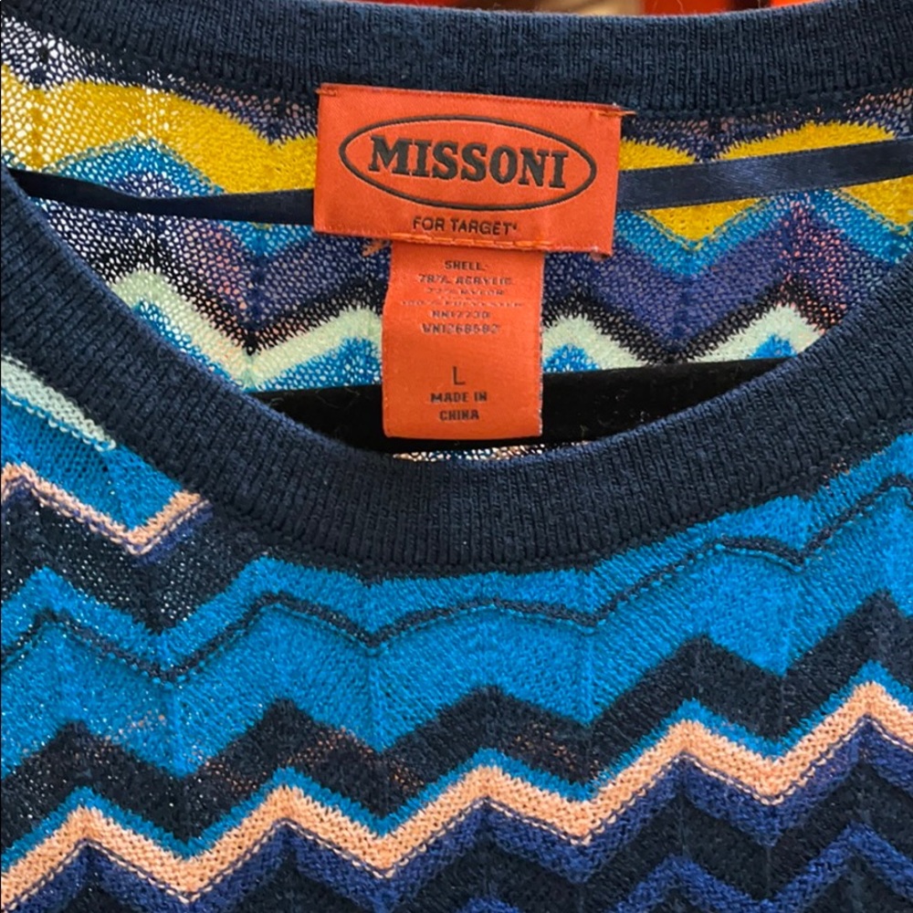 Missoni for Target sz Large short sleeve dress